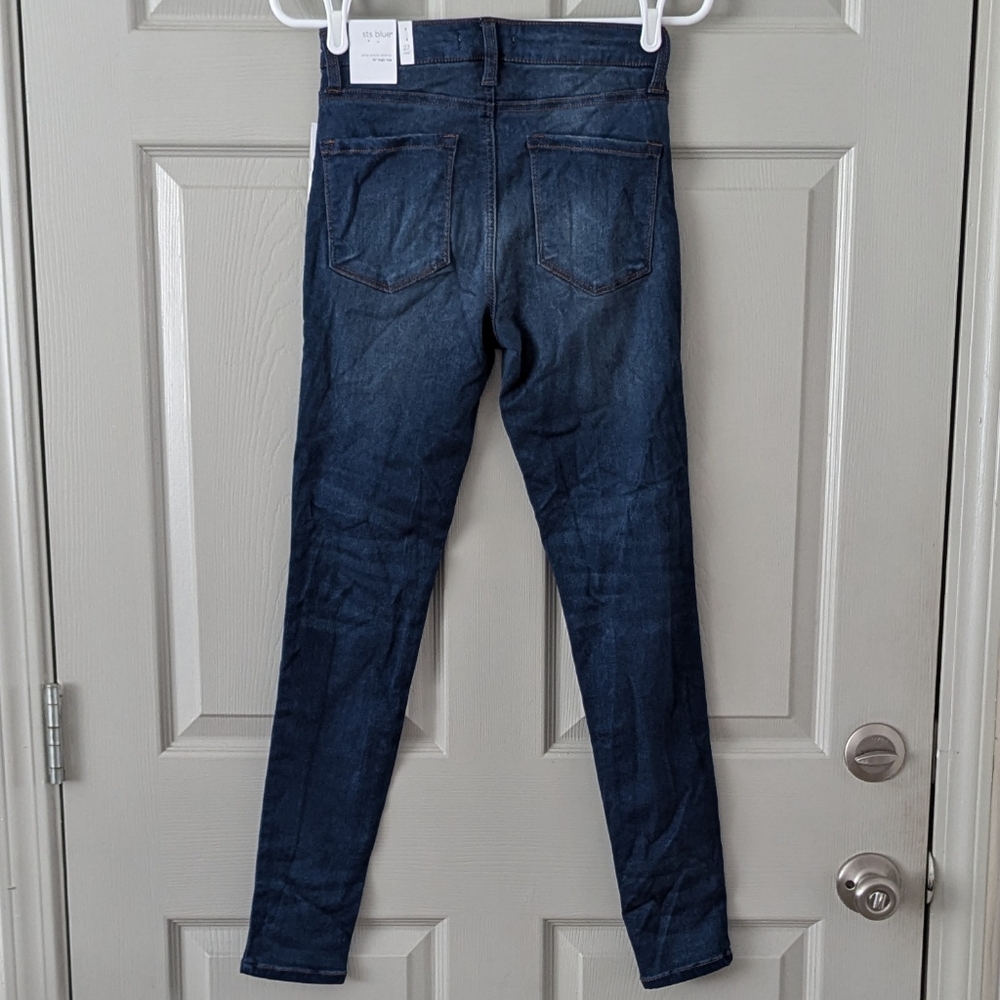 STS BLUE Ellie Skinny 10" High Rise Jean- 4 - Picture 5 of 10